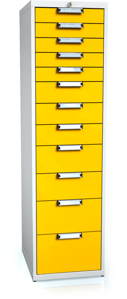 Universal cabinet for workbenches 1773 x 480 x 600 - 12x drawer